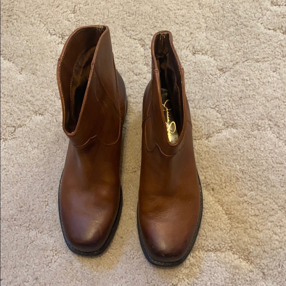 Leather Booties